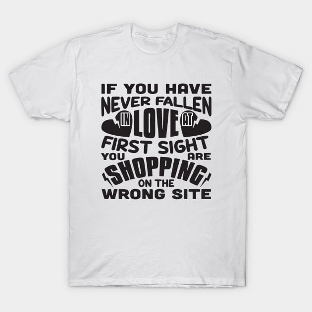 Looking For Love On The Right Place T-Shirt by jobieh shop